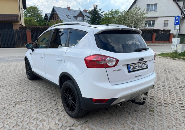 Ford Kuga cena 41500 przebieg: 191067, rok produkcji 2011 z Szamocin małe 92